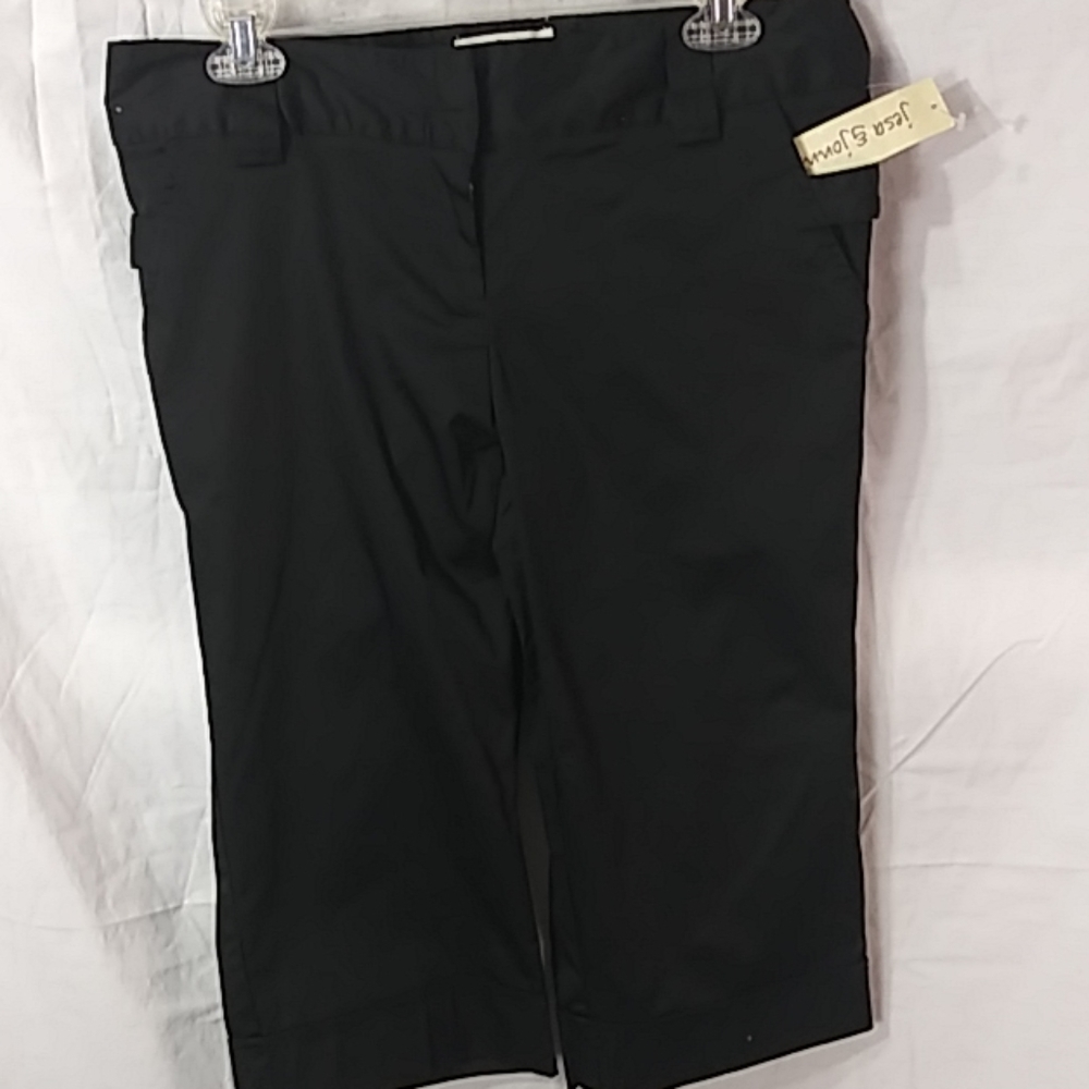 NWT JESA & JONNIE black career Bermuda shorts 11